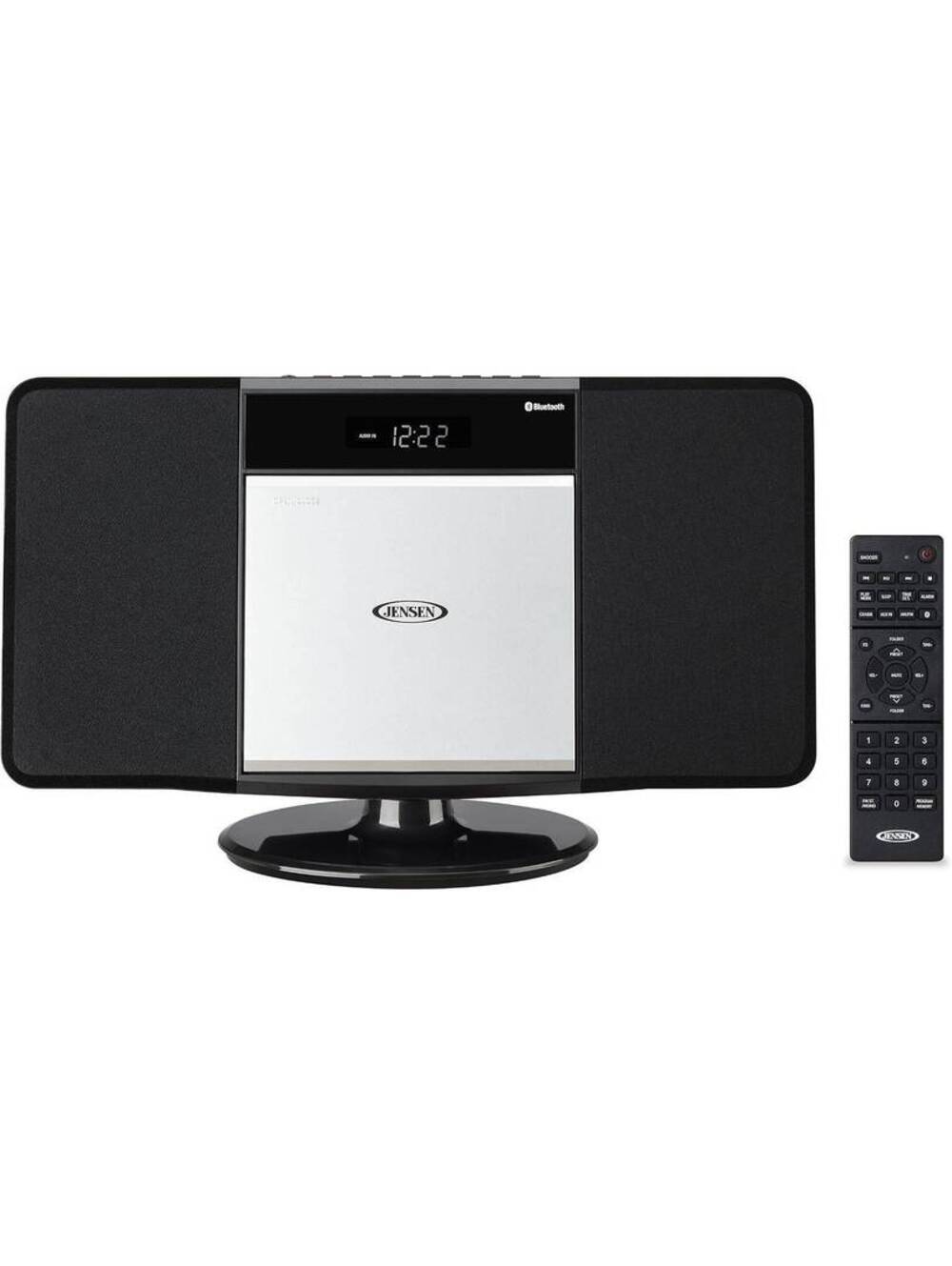 Bluetooth Stereo Shelf Music System- Jensen JBS-300 with MP3 CD Player & Radio
